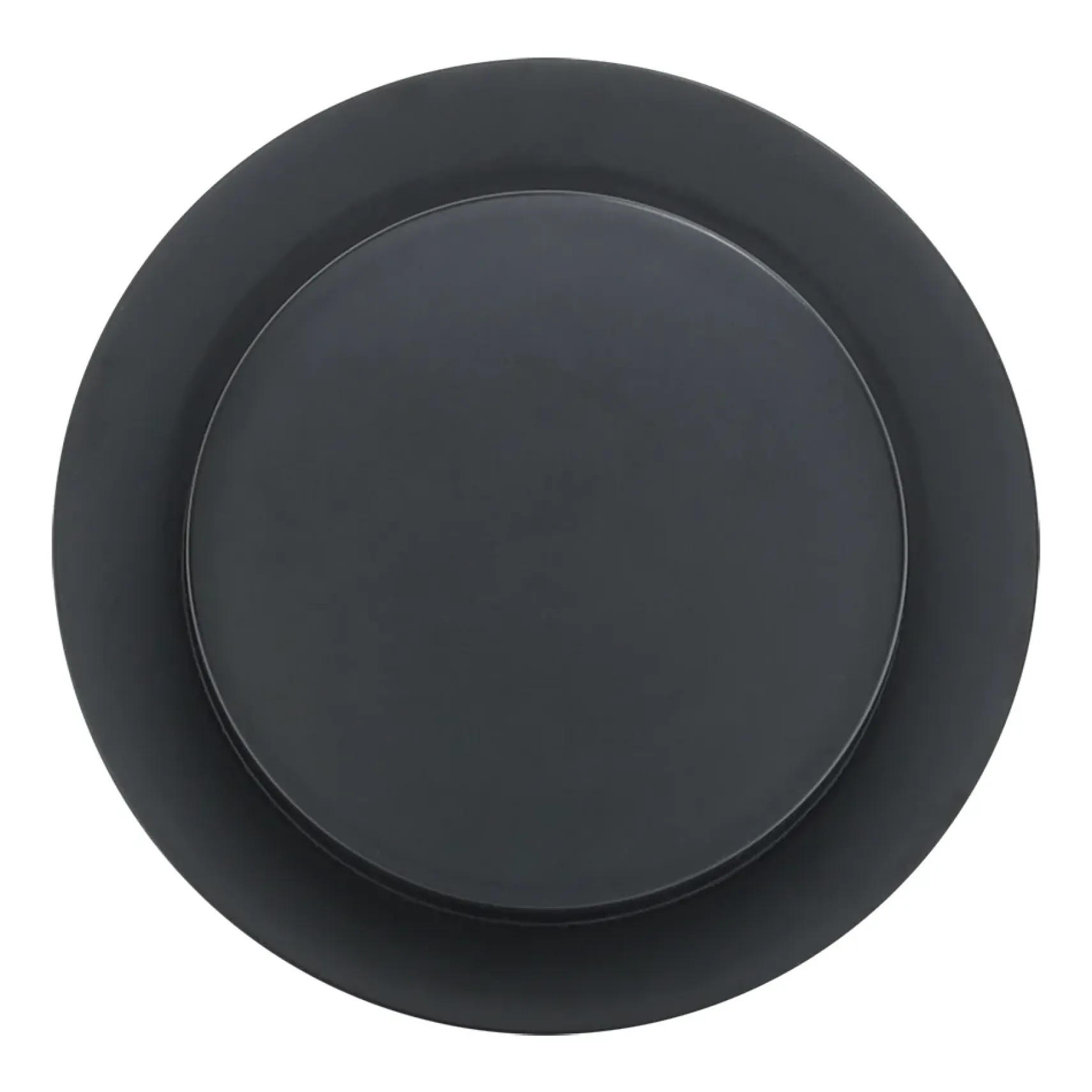 Premier Copper Products Tub Drain Trim and Single-Hole Overflow Cover for Bath Tubs - Matte Black, Brass, D-301BLK