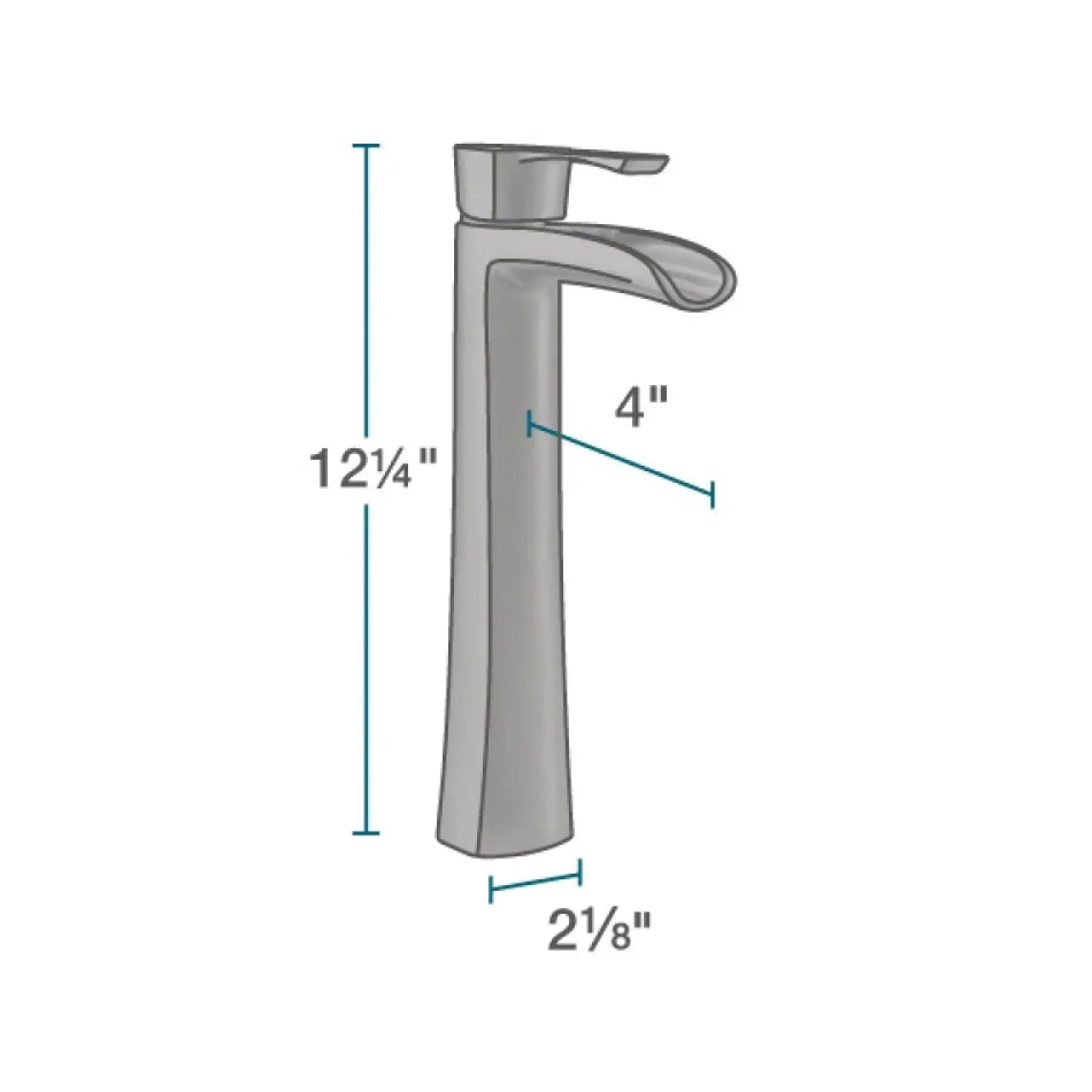 Rene 17" Round Glass Bathroom Sink, Cashmere, with Faucet, R5-5001-CAS-R9-7007-ABR