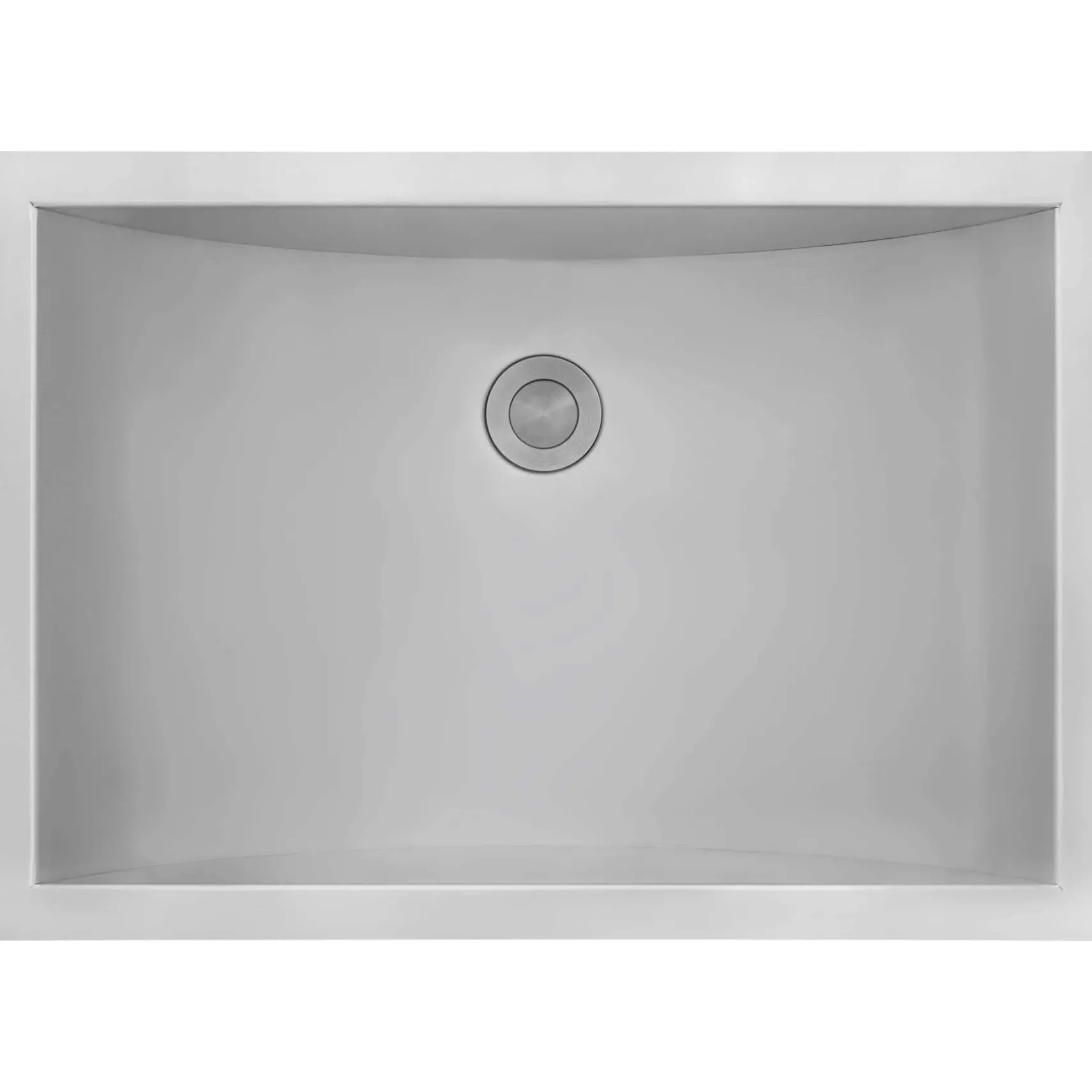 Ruvati Ariaso 20" Rectangle Undermount Stainless Steel Bathroom Sink, 16 Gauge, RVH6110