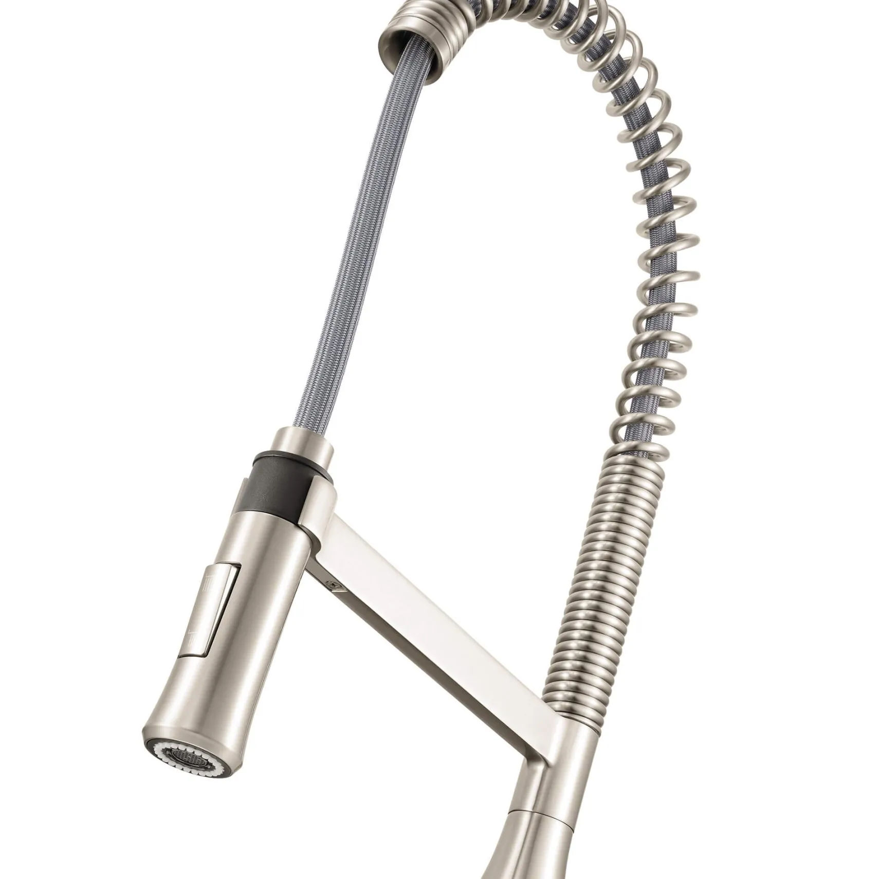 Ruvati Bianca Pre-Rinse Kitchen Faucet, Stainless Steel, Single Lever, RVF1233BN