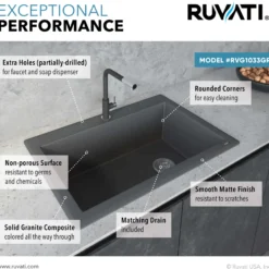 Ruvati epiGranite 33