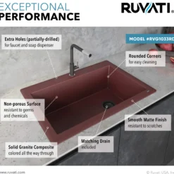 Ruvati epiGranite 33