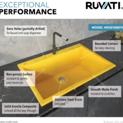 Ruvati epiGranite 33