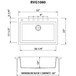 Ruvati epiGranite 33