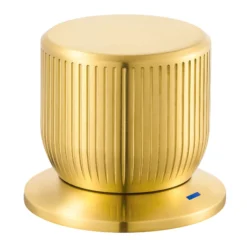 Ruvati Fabio Widespread Bathroom Faucet, Brushed Gold, Knob, RVF5235SG