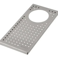 Ruvati Glass Rinser and Sink Combo 22 inch Workstation for Wet Bar Bottle Washer Drop in Topmount, RVH8262ST