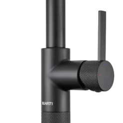 Ruvati Isola Pull Down Kitchen Faucet, Matte Black, Single Handle, RVF1248MB