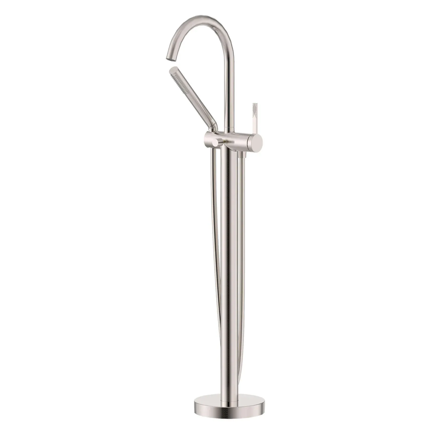Ruvati Lucia Tub Filler, Brushed Nickel, Single Lever, RVF5338BN