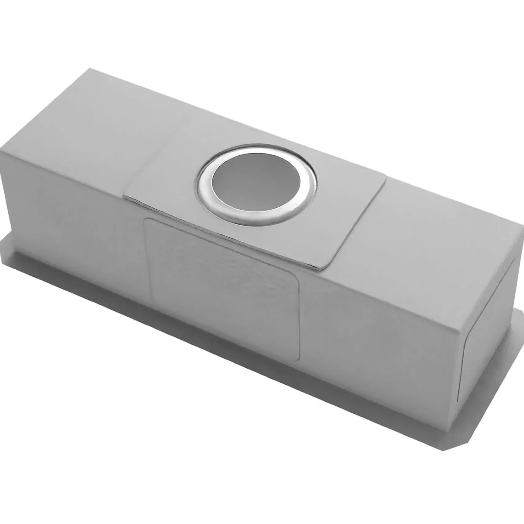 Ruvati Nesta 23" Narrow Trough Undermount Rectangle Stainless Steel Bar/Prep Sink, 16 Gauge, RVH7120