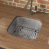 Ruvati Parmi 16" Undermount Square Stainless Steel Bar/Prep Sink, 16 Gauge, RVM4138