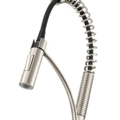 Ruvati Seneca Pull Down Pre-Rinse Kitchen Faucet, Stainless Steel, Single Lever, RVF1236BN
