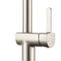 Ruvati Seneca Pull Down Pre-Rinse Kitchen Faucet, Stainless Steel, Single Lever, RVF1243BN