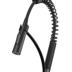 Ruvati Seneca Pull Down Pre-Rinse Kitchen Faucet, Matte Black, Single Lever, RVF1236MB