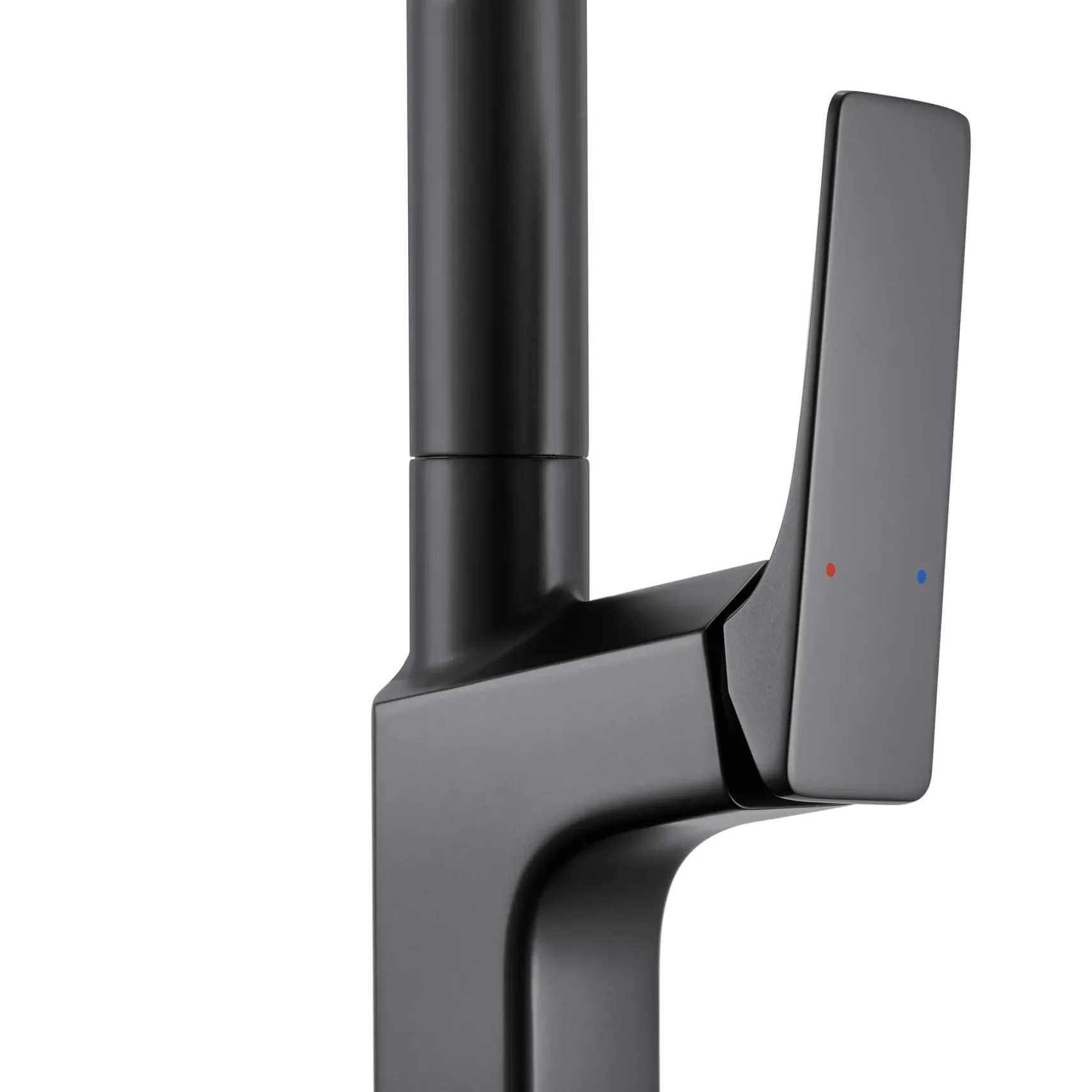 Ruvati Seneca Pull Down Pre-Rinse Kitchen Faucet, Matte Black, Single Lever, RVF1236MB