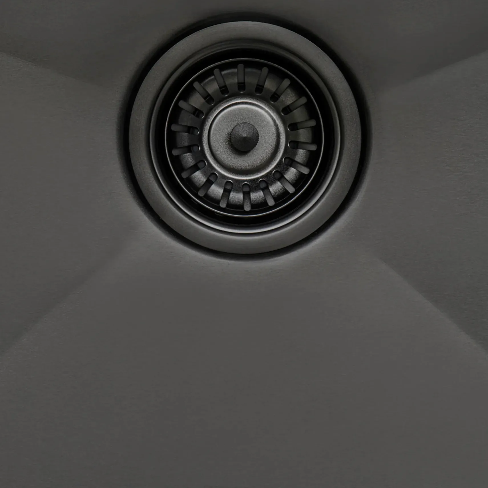 Ruvati Terraza 25" Drop-in Topmount Stainless Steel Kitchen Sink, Gunmetal Matte Black, 16 Gauge, RVH5007BL