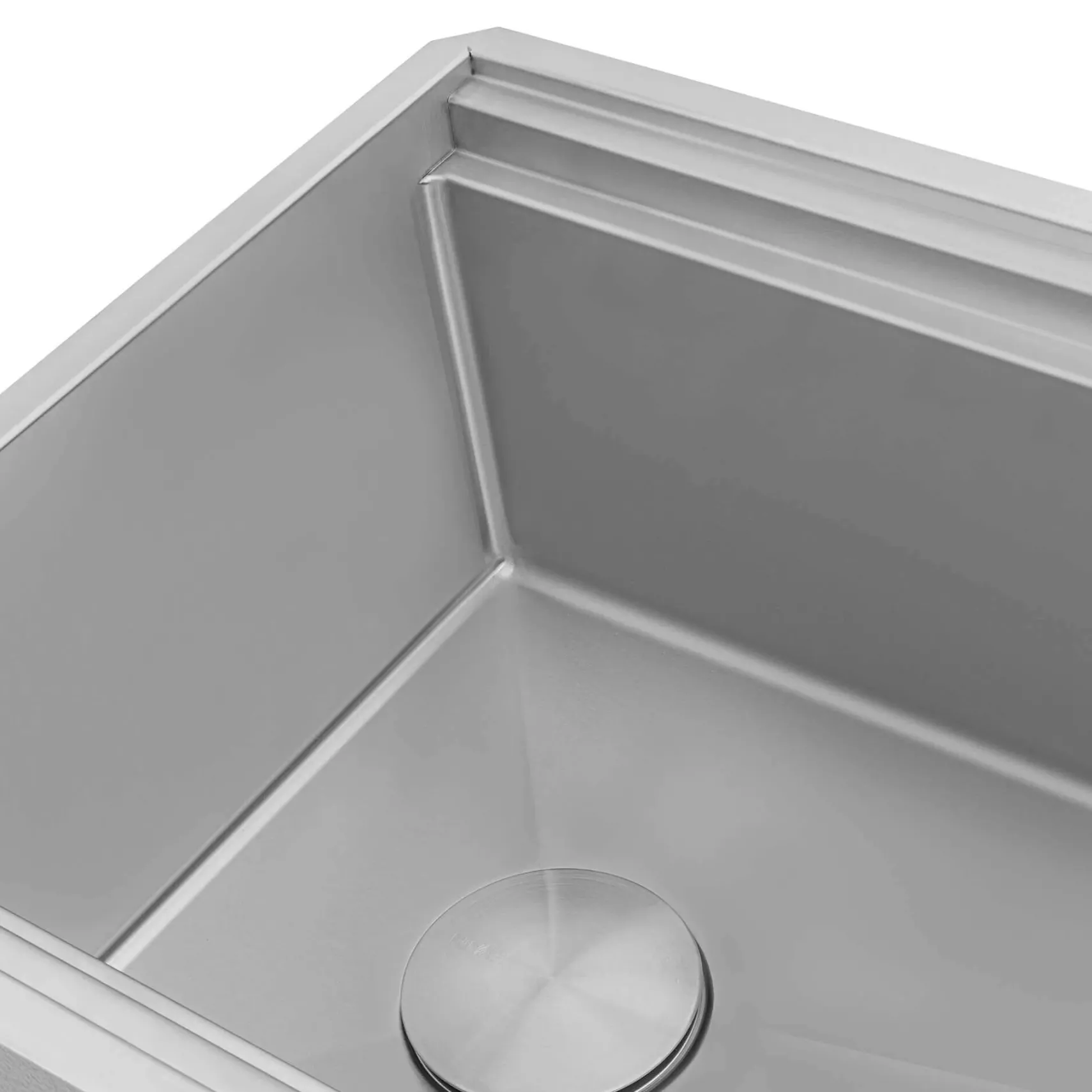 Ruvati Dual-Tier Pro 33-inch Workstation Two-Tiered Double Ledge Kitchen Sink Undermount 16 Gauge Stainless Steel, 16, RVH6222ST