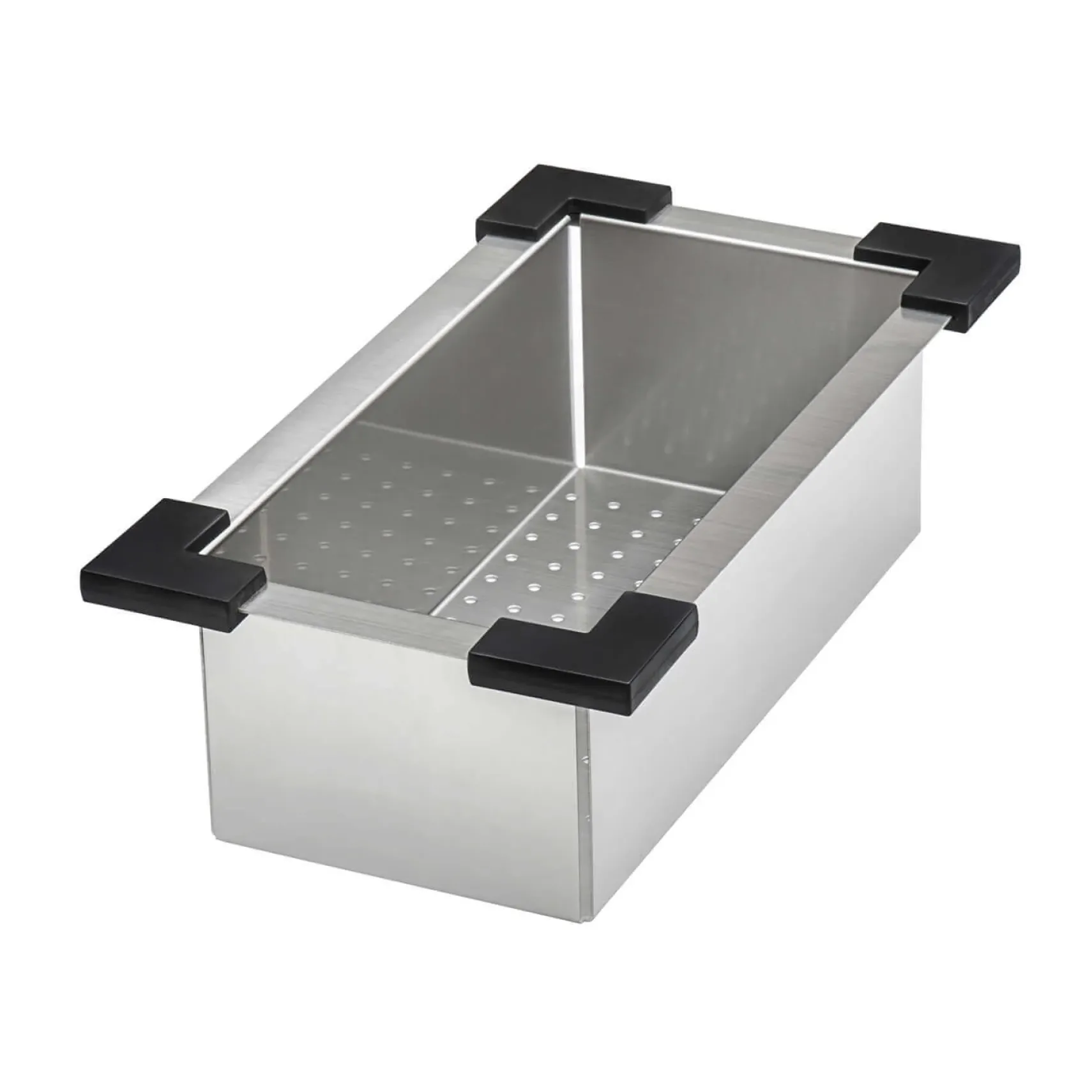 Ruvati Dual-Tier Pro 45-inch Workstation Two-Tiered Double Ledge Kitchen Sink Undermount 16 Gauge Stainless Steel, 16, RVH6333ST