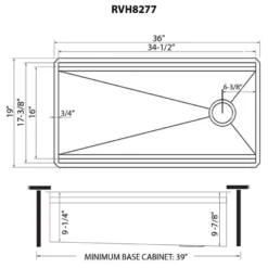 Ruvati Dual-Tier 36