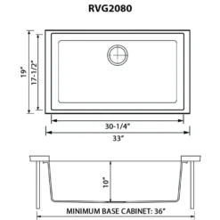 Ruvati epiGranite 33