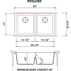 Ruvati epiGranite 33