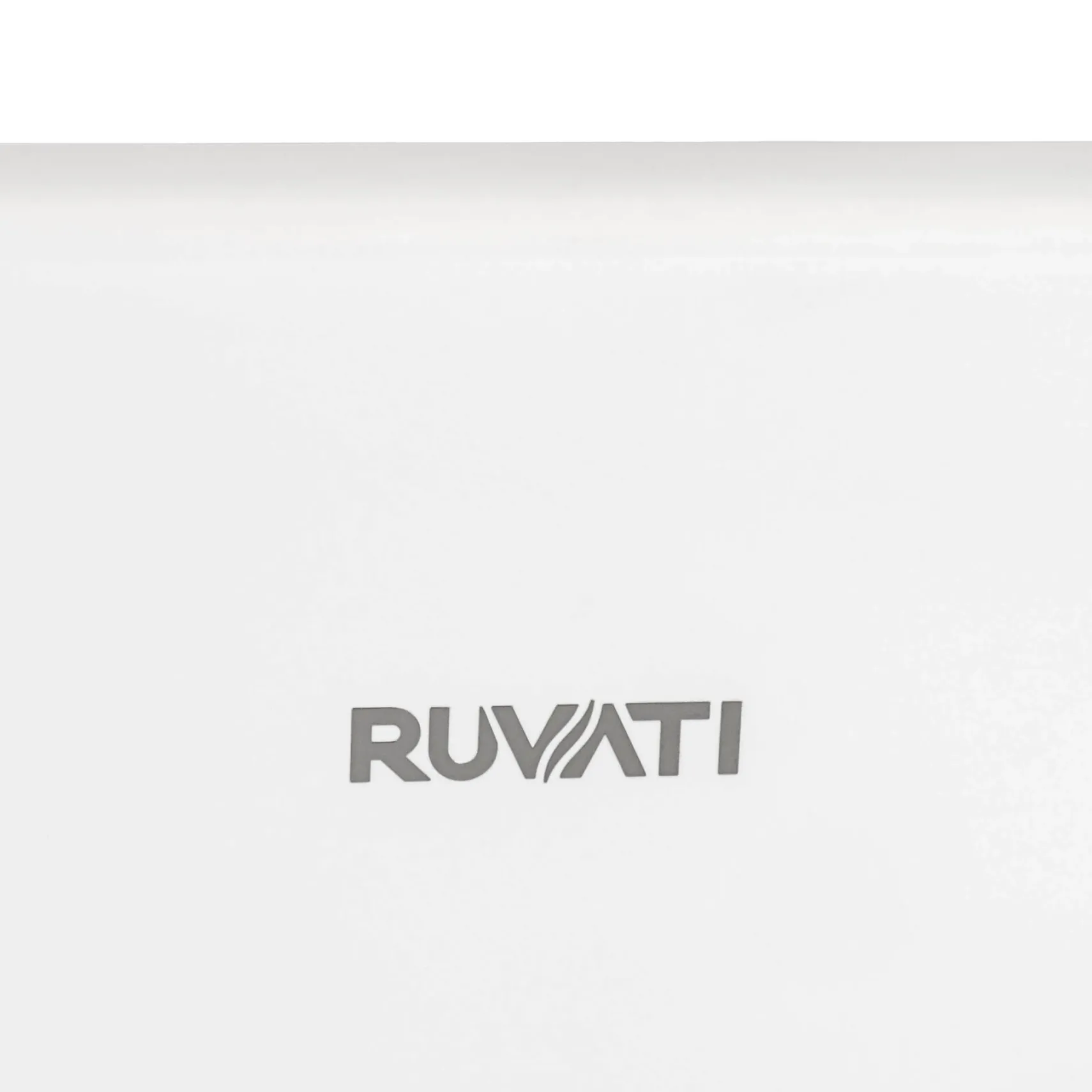Ruvati Fiamma 30" Fireclay Offset Drain Farmhouse Sink, Black and White, RVL4018RBW