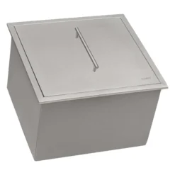 Ruvati Merino Insulated Ice Chest Sink, 21 x 20 inch Outdoor BBQ, Marine Grade T-316 Topmount Stainless Steel, RVQ6221