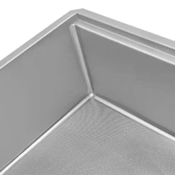 Ruvati Roma Hex Hex Bottom 30-inch Workstation Scratch Resistant Embossed Texture Kitchen Sink Stainless Steel, 16, RVH8630