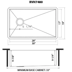 Ruvati Tribeca 30