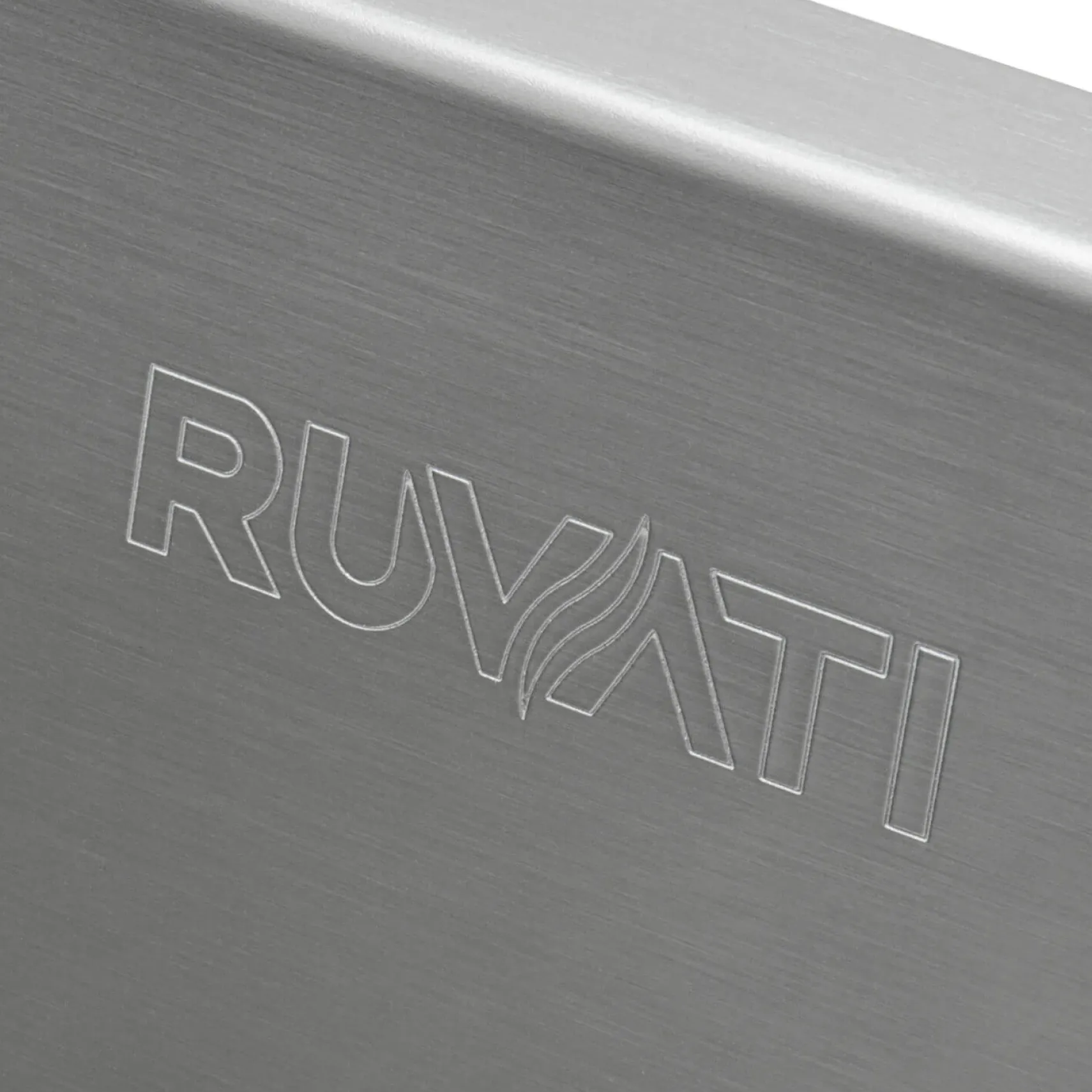 Ruvati Tribeca 30" Slope Bottom Offset Drain Undermount Stainless Steel Kitchen Sink, 16 Gauge, RVH7480