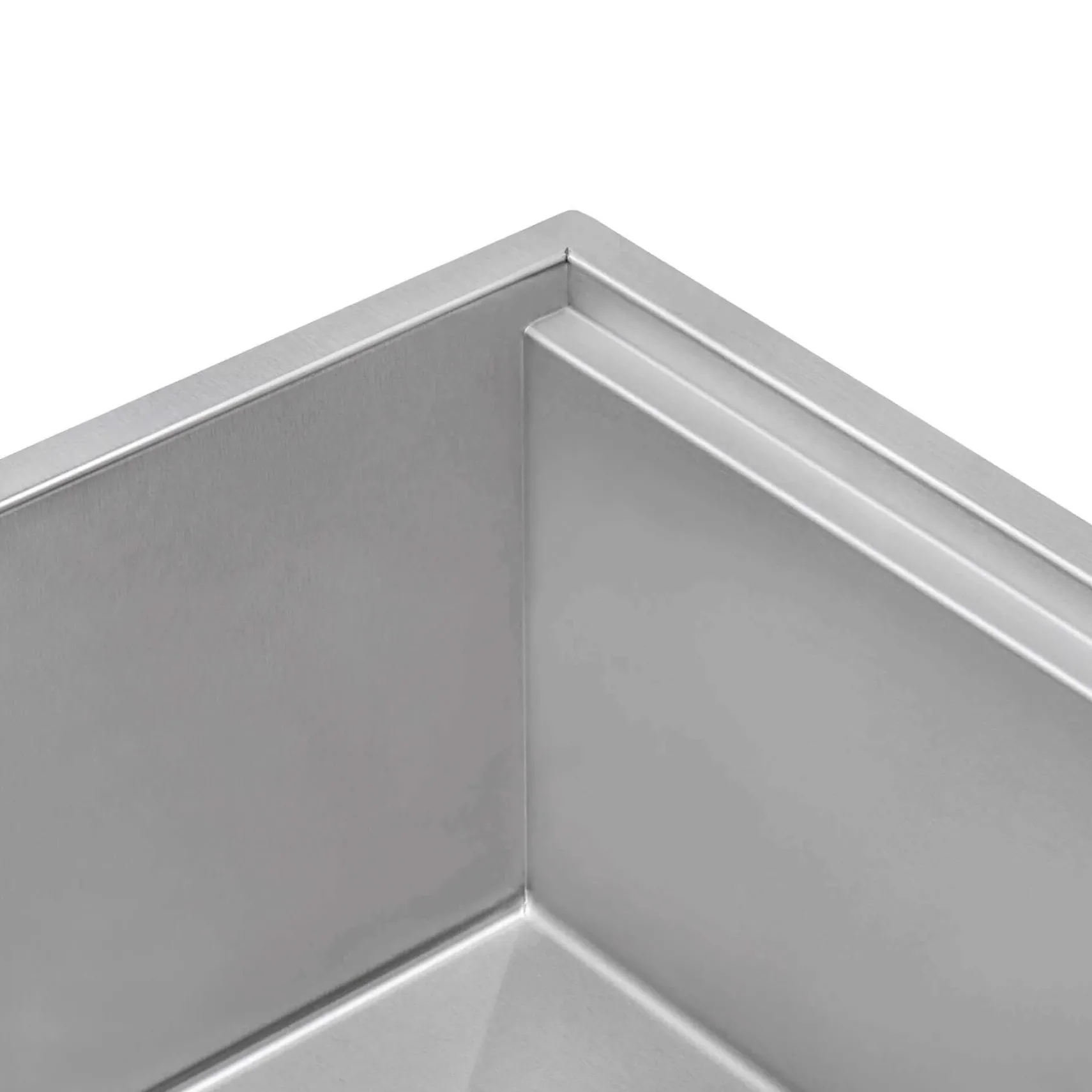 Ruvati Veniso Nova 33" Slope Bottom Offset Drain Undermount Stainless Steel Workstation Kitchen Sink, 16 Gauge, RVH8597