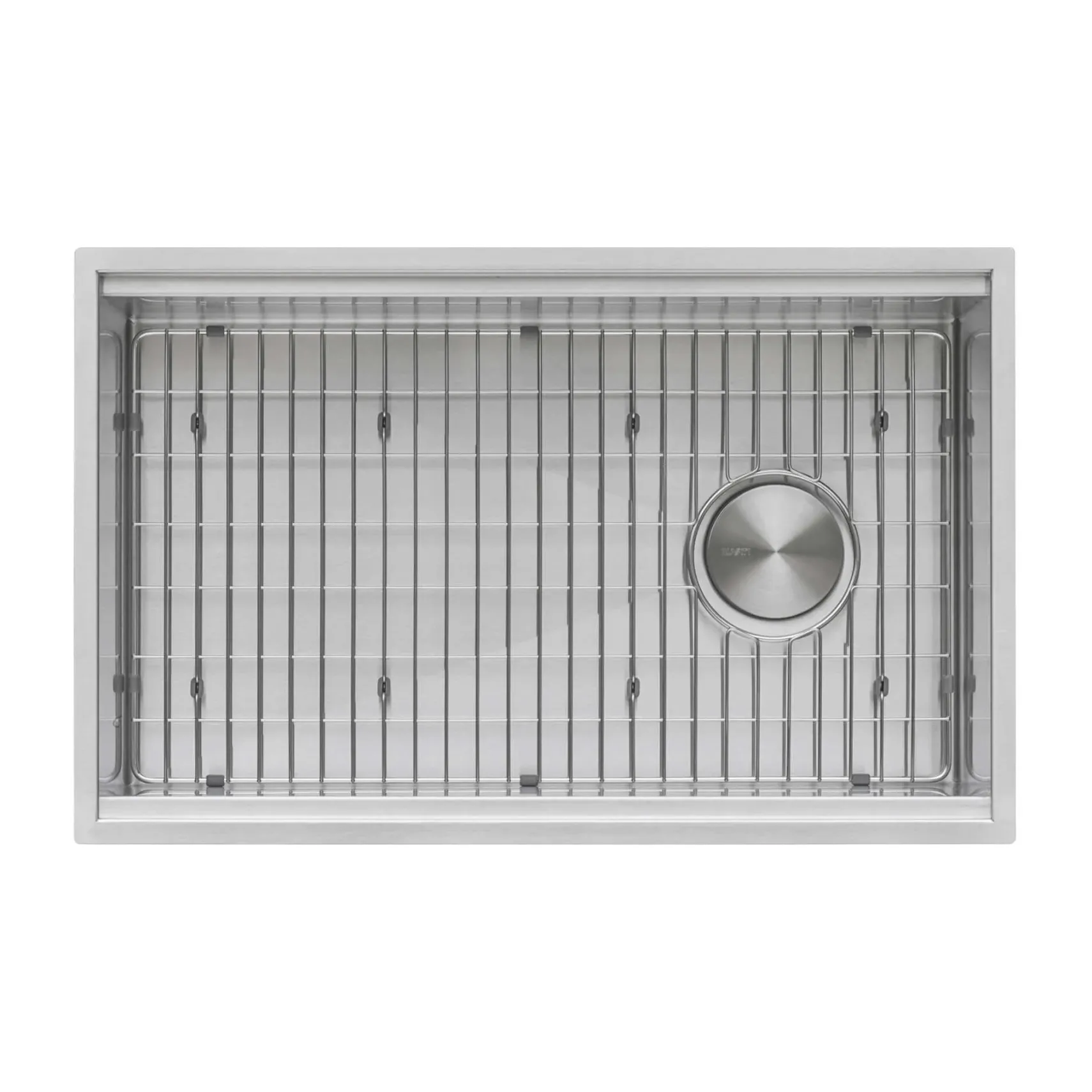 Ruvati Veniso 36" Slope Bottom Offset Drain Undermount Stainless Steel Workstation Kitchen Sink, 16 Gauge, RVH8596