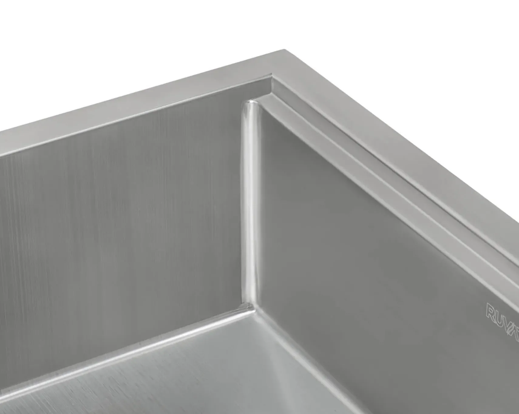 Ruvati Verona 30" Stainless Steel Workstation Apron-front Farmhouse Sink, 16 Gauge, RVH9100