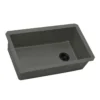 Ruvati 32 x 19 inch epiGranite Undermount Granite Composite Single Bowl Kitchen Sink, Juniper Green, RVG2033RN