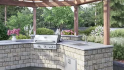 Ruvati 21 x 20 inch Outdoor Workstation Sink T-316 Marine Grade Topmount Stainless Steel BBQ, RVQ5221