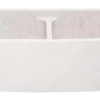 36" Stone 50/50 Double Bowl Farmhouse Kitchen Sink, Curved Reversible Apron Front, Crema Lyon Limestone, Beige, KFCF362210DB-NLP-5050-CL