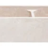 36" Stone 60/40 Double Bowl Farmhouse Kitchen Sink, Smooth Reversible Apron Front, Roma Travertine, Beige, KF362010DB-NLP-6040-RT