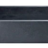 36" Stone Farmhouse Kitchen Sink, Smooth Reversible Apron Front, Black Granite, Black, KF362010SB-NLP-BK