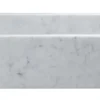 33" Stone Farmhouse Kitchen Sink, Smooth Reversible Apron Front, Carrara Marble, White, KF332010SB-NLP-CW