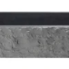 36" Stone Farmhouse Kitchen Sink, Chiseled Apron Front, Black Granite, Black, KF362010SB-BE-BK