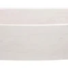 33" Stone Farmhouse Kitchen Sink, Smooth Reversible Curved Apron Front, Crema Lyon Limestone, Beige, KFCF332210SB-NLP-CL