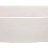 30" Stone Farmhouse Kitchen Sink, Smooth Reversible Curved Apron Front, Crema Lyon Limestone, Beige, KFCF302210SB-NLP-CL