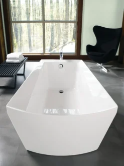Toto 72" Cast Acrylic Soire Freestanding Tub Bathtub with Grab Bar, Cotton White, ABF964N#01DCP