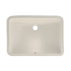 TOTO 21-1/4" x 14-3/8" Large Rectangular Undermount Bathroom Sink with CEFIONTECT, Sedona Beige, Vitreous China, LT540G#12