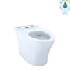 TOTO Aquia IV Elongated Skirted Toilet Bowl with CEFIONTECT, Cotton White, Vitreous China, CT446CEGN#01
