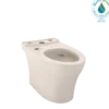 TOTO Aquia IV Elongated Universal Height Skirted Toilet Bowl with CEFIONTECT, WASHLET+ Ready, Sedona Beige, Vitreous China, CT446CEFGNT40#12