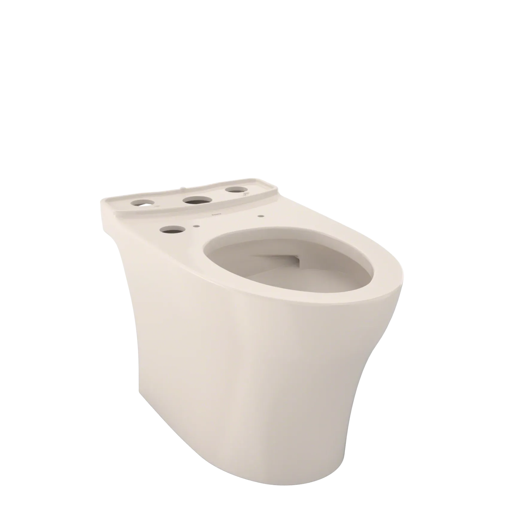 TOTO Aquia IV Elongated Universal Height Skirted Toilet Bowl with CEFIONTECT, WASHLET+ Ready, Sedona Beige, Vitreous China, CT446CEFGNT40#12
