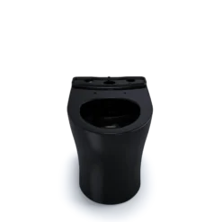 TOTO Aquia IV Elongated Universal Height Skirted Toilet Bowl, WASHLET+ Ready, Ebony, Vitreous China, CT446CEFNT40#51