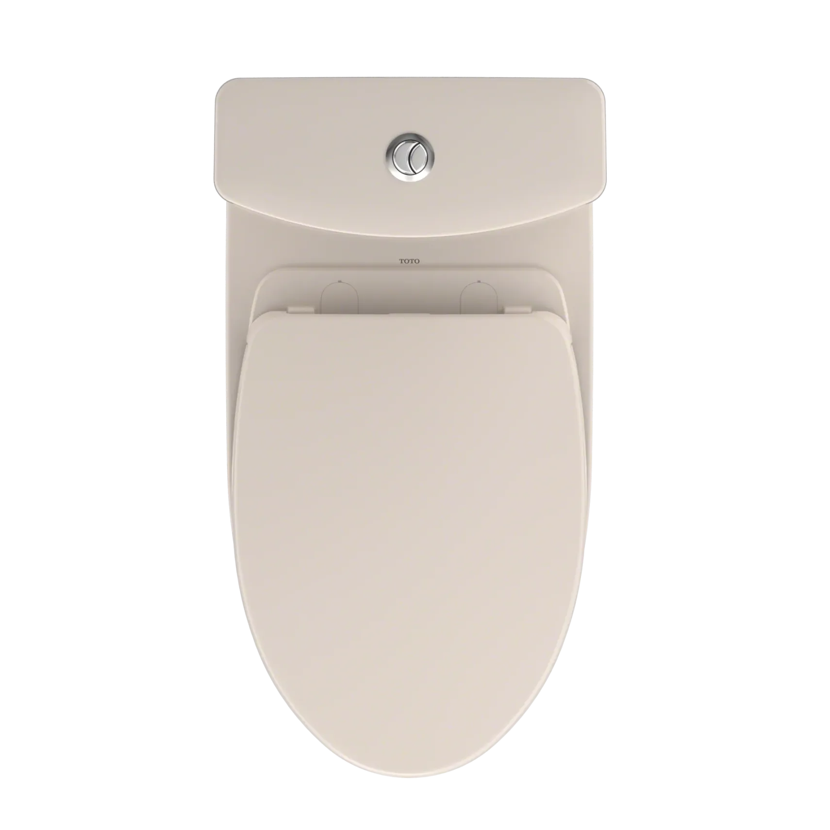 TOTO Aquia IV Two-Piece Elongated Dual Flush 1.28 and 0.9 GPF Universal Height Toilet with CEFIONTECT, WASHLET+ Ready, Sedona Beige, Vitreous China, MS446124CEMFGN#12