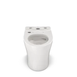 TOTO Aquia IV WASHLET+ Elongated Skirted Toilet Bowl with CEFIONTECT, Colonial White, Vitreous China, CT446CEGNT40#11