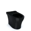 TOTO Aquia IV WASHLET+ Elongated Skirted Toilet Bowl, Ebony, Vitreous China, CT446CENT40#51